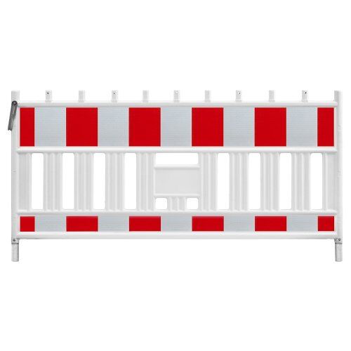 WEMAS  TL-Absperrschrankengitter Wemas TL-Absperrschrankengitter FUTURE 2,0 m weiß RA2B weiß/rot einseitig 12451565